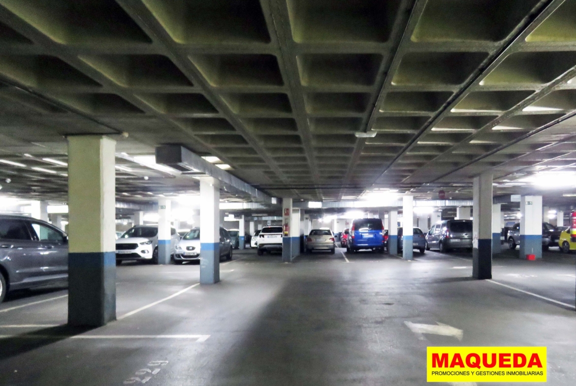 Calles interiores en garaje en Recinto Ferial de Alcorcón