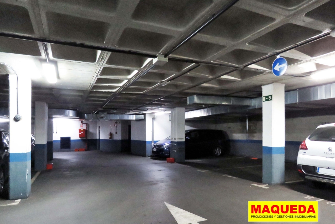 Calles interiores en garaje en Recinto Ferial de Alcorcón