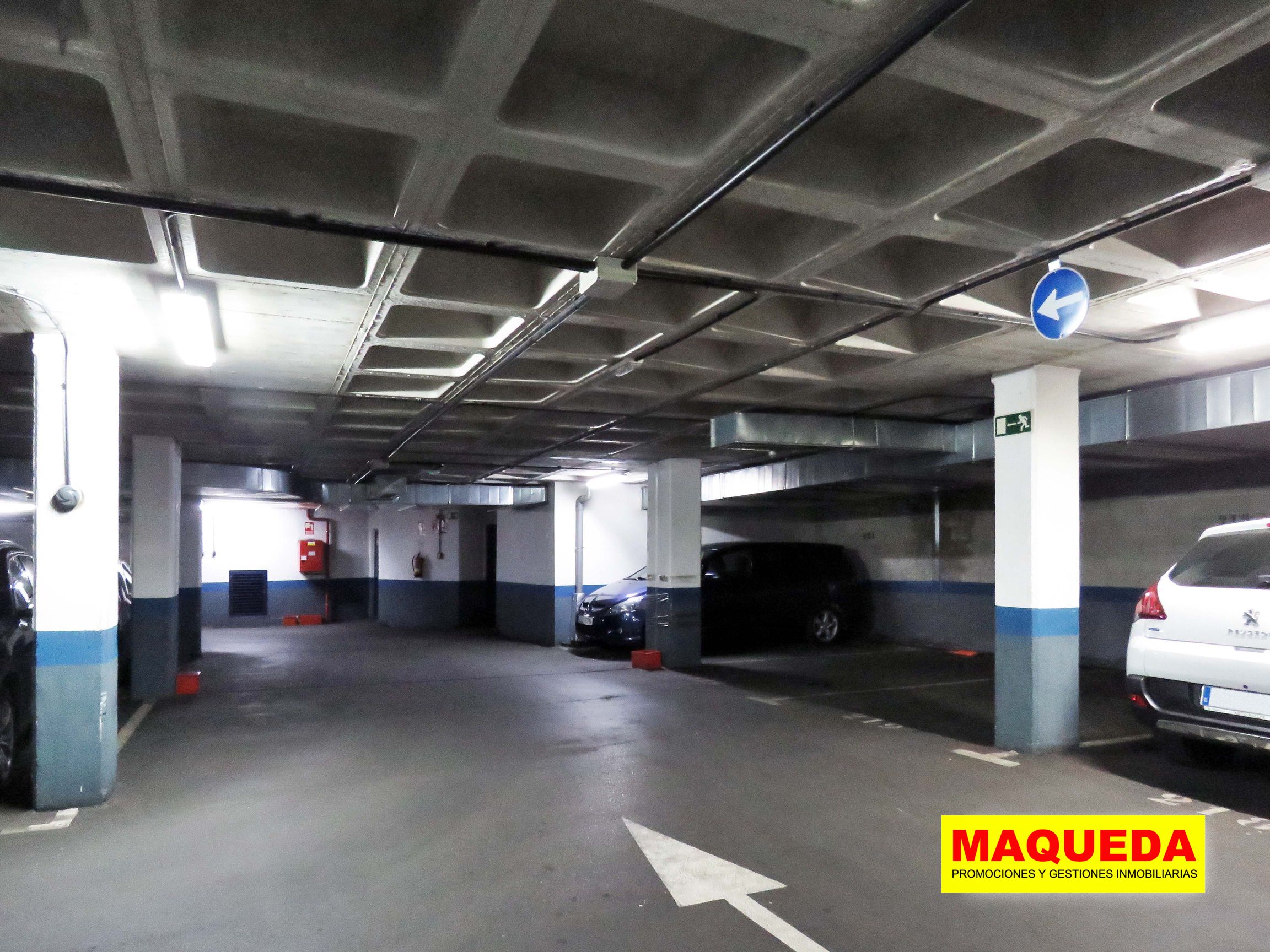 Calles interiores en garaje en Recinto Ferial de Alcorcón