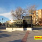 Acceso peatonal a garaje en Recinto Ferial de Alcorcón