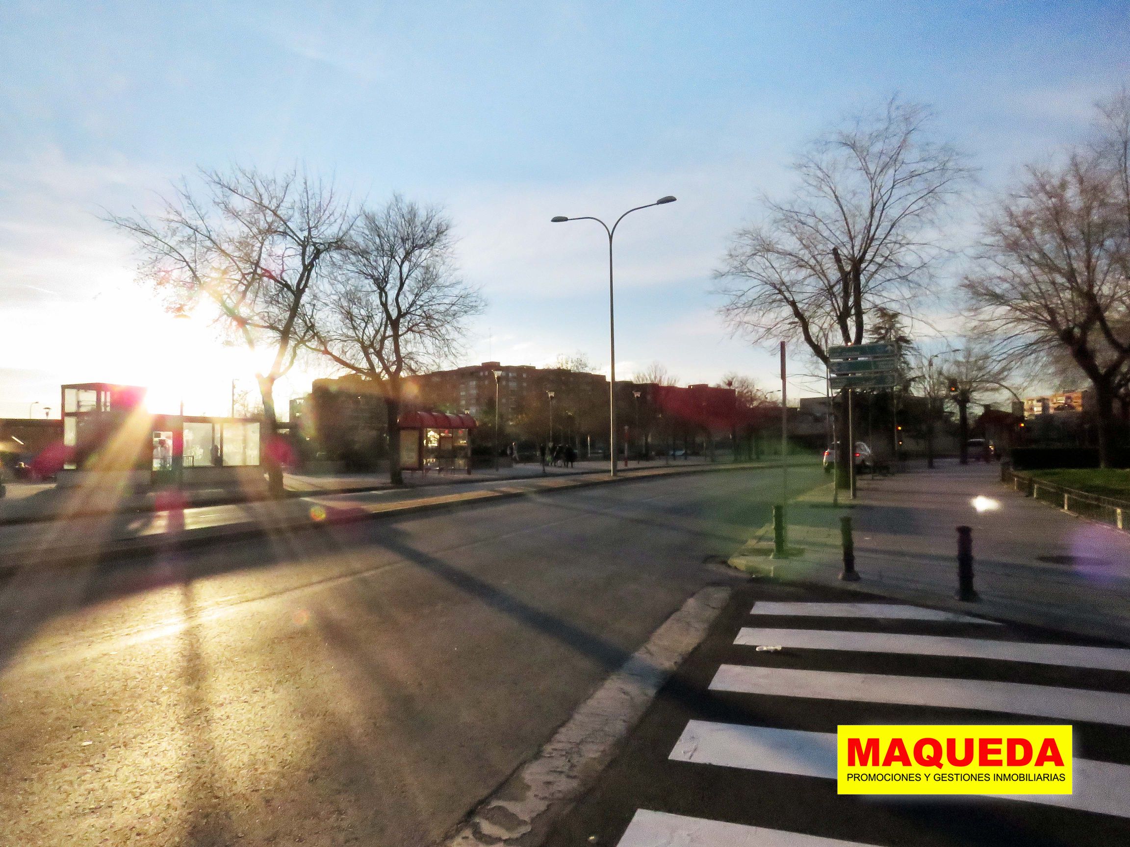 Calle de acceso a garaje en Recinto Ferial de Alcorcón