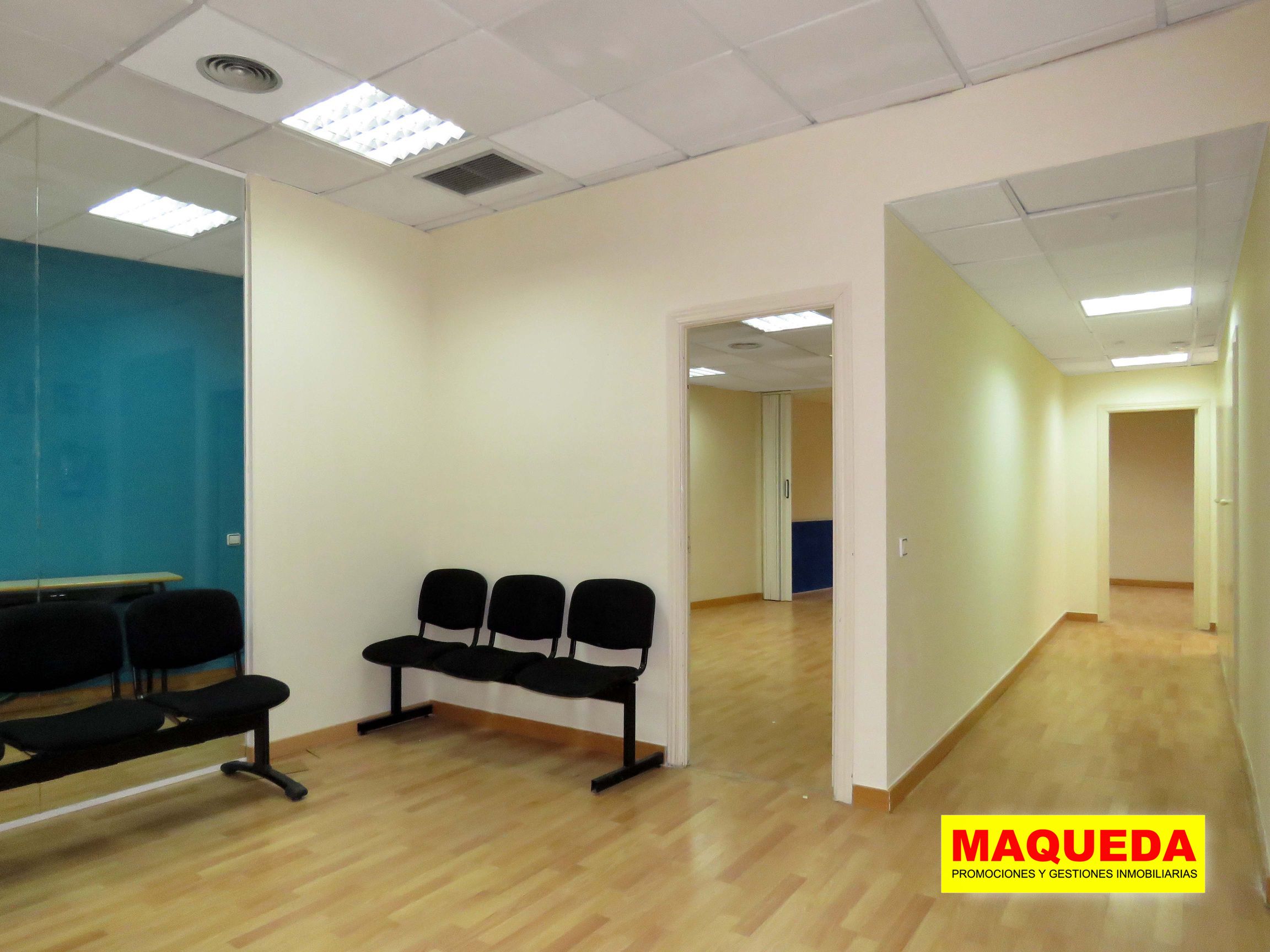 Sala de espera de oficina en alquiler en Alcorcón