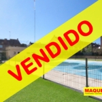 Zonas comunes del chalet en Prado Santo Domingo con etiqueta de VENDIDO