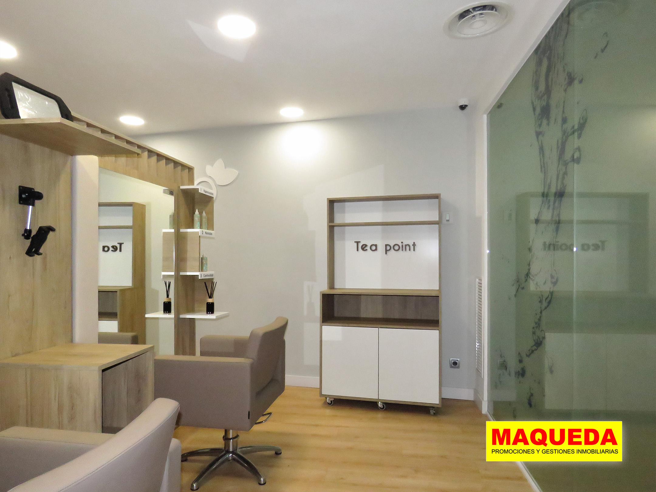 Sala de atención al público del local comercial