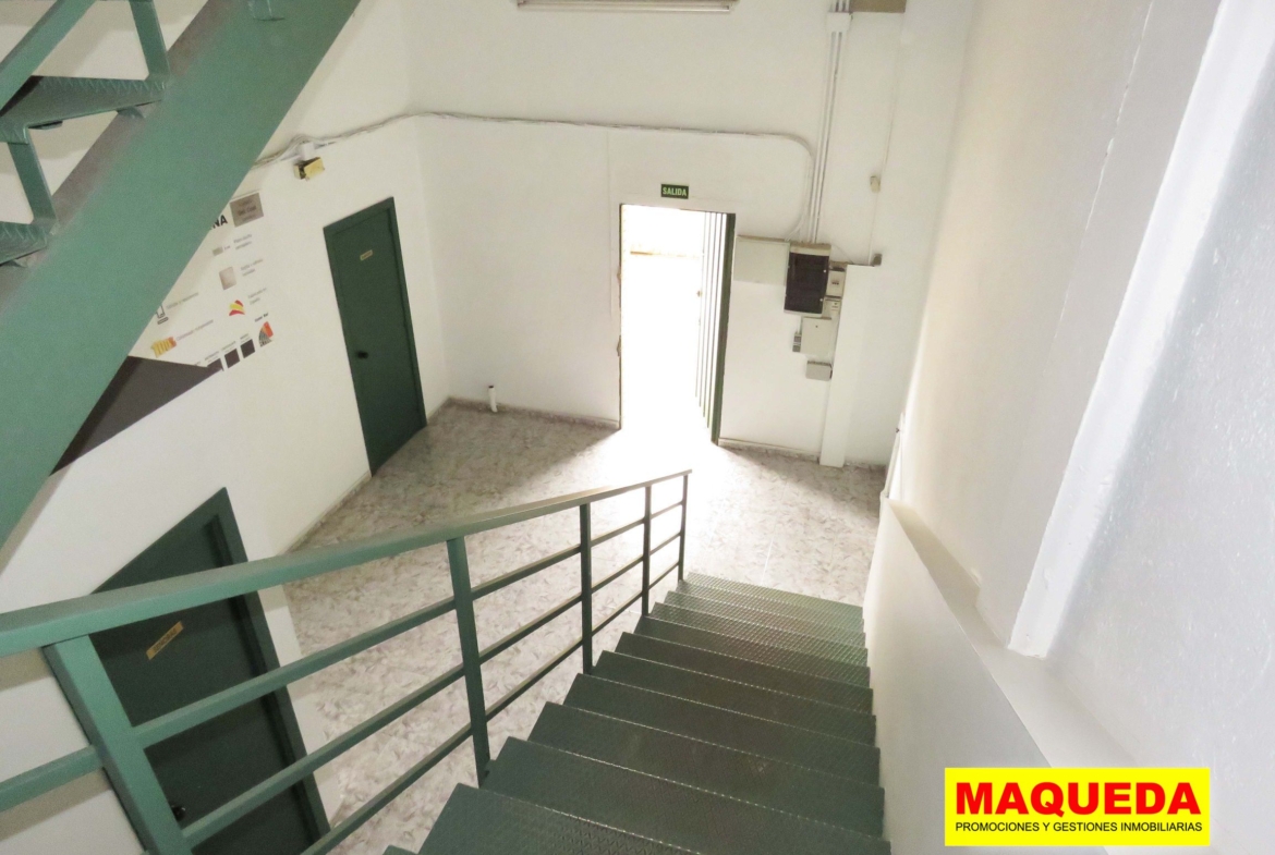 Planta baja de la nave vista desde la entreplanta