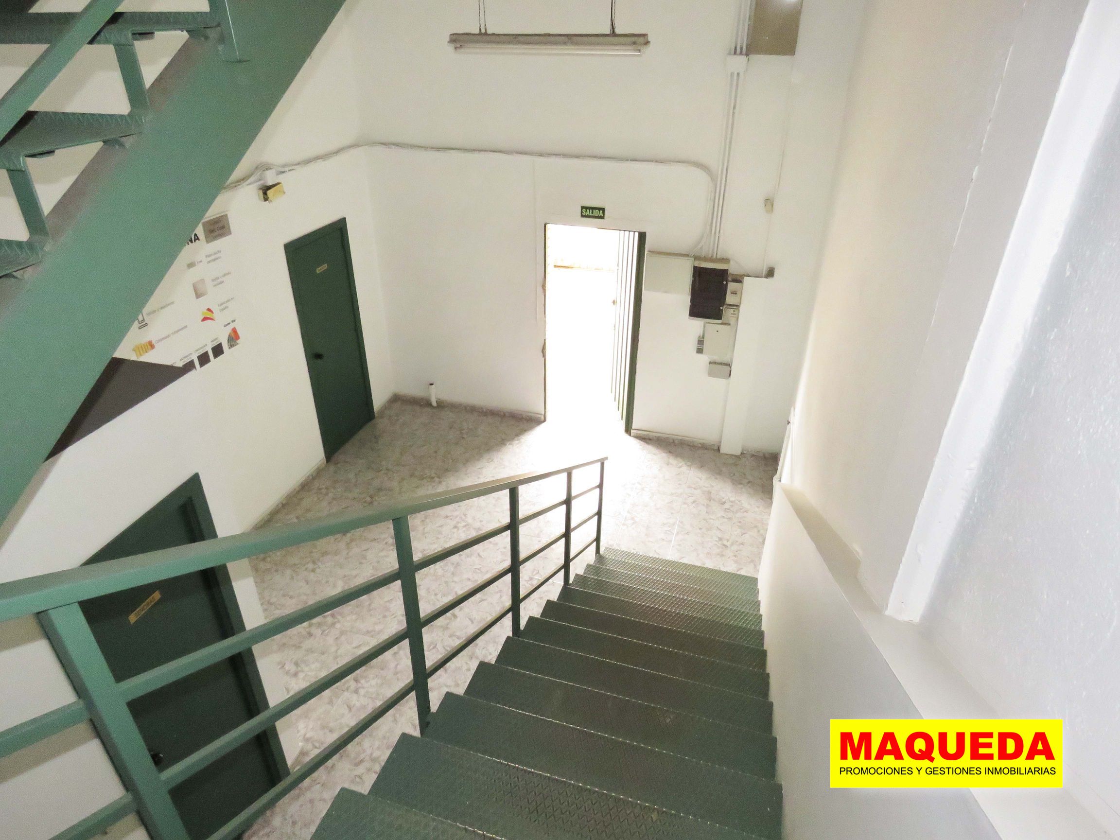 Planta baja de la nave vista desde la entreplanta