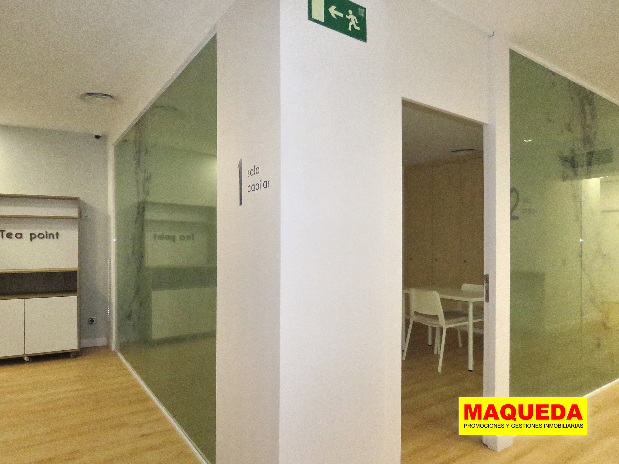 Sala de juntas del local comercial en venta en el centro de Alcorcón