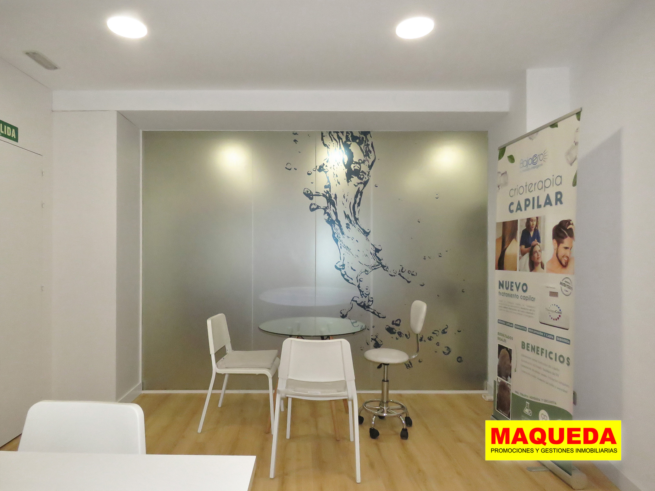 Sala de juntas del local comercial en venta en el centro de Alcorcón