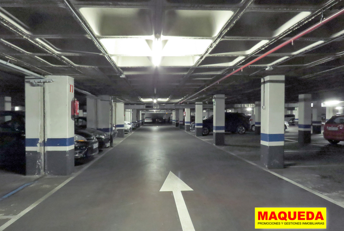 Calles internas del aparcamiento