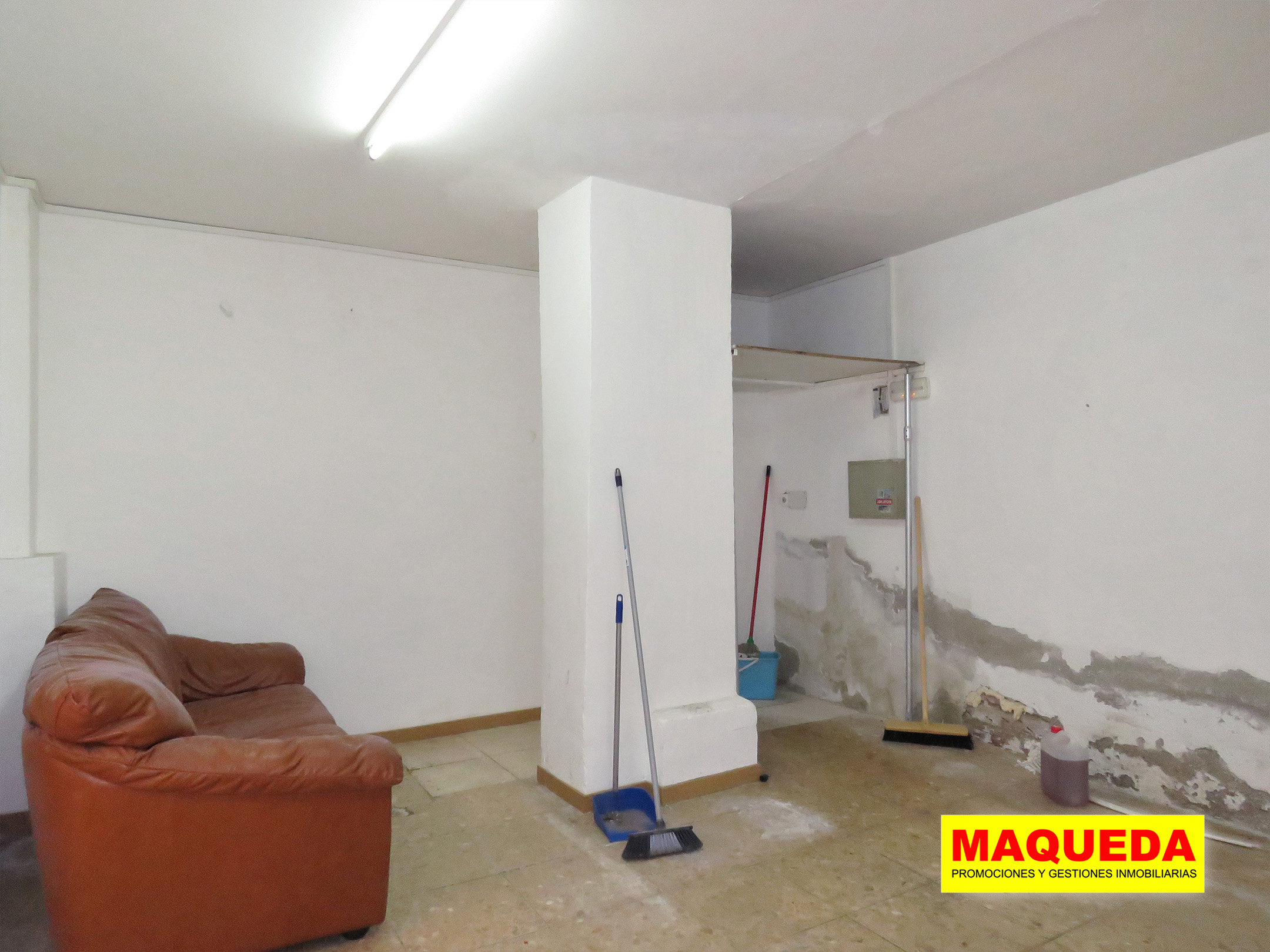 Almacén del local en venta en el centro de Alcorcón