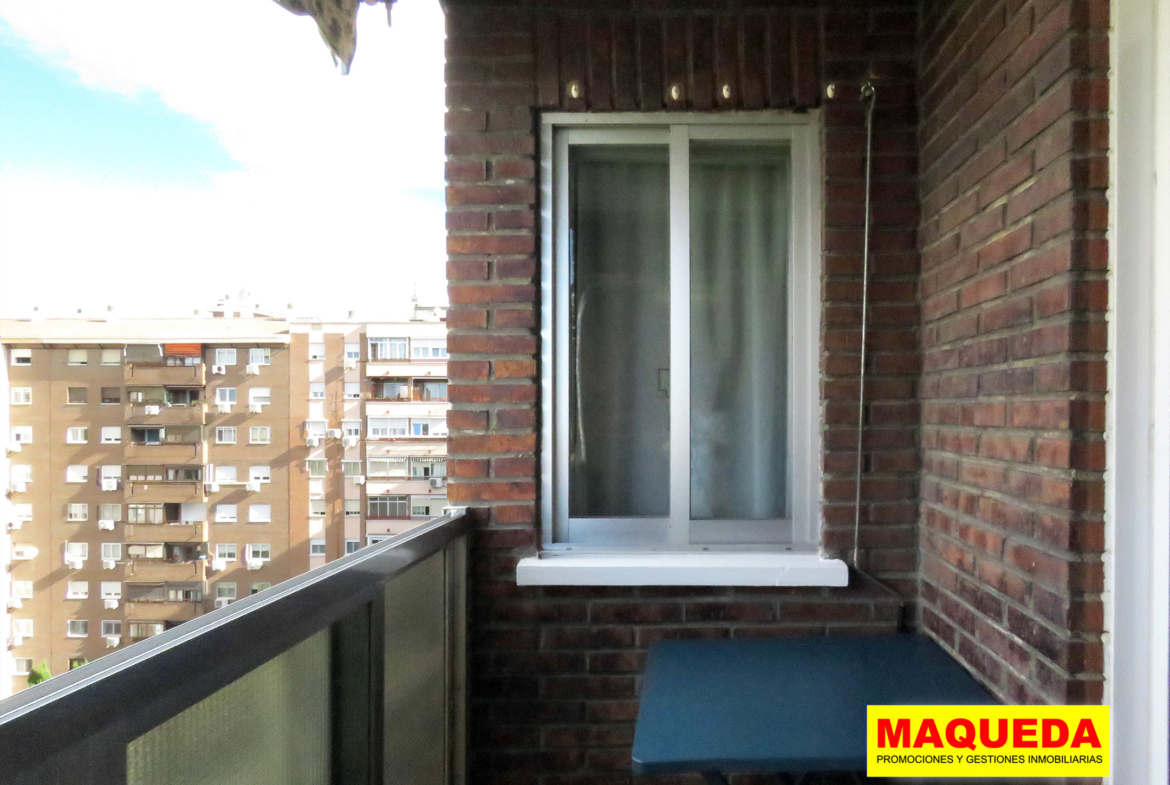 Terraza del piso en venta en Avenida del Oeste de Alcorcón