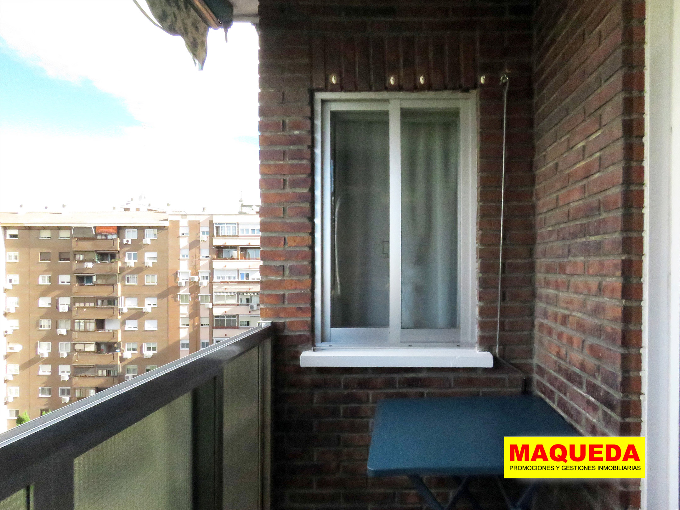 Terraza del piso en venta en Avenida del Oeste de Alcorcón