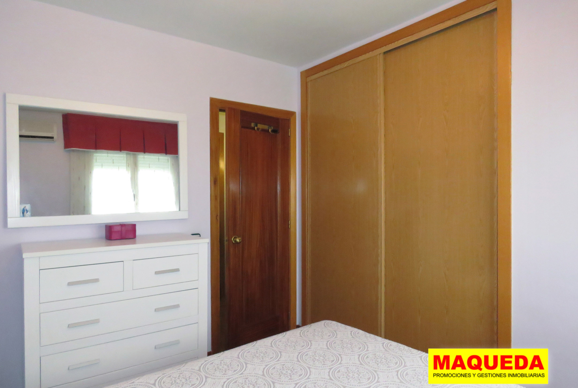 Dormitorio principal del piso en venta en Alcorcón centro - avenida del Oeste
