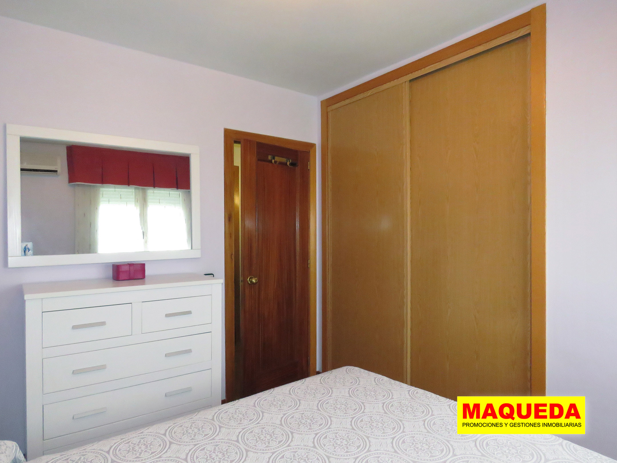 Dormitorio principal del piso en venta en Alcorcón centro - avenida del Oeste