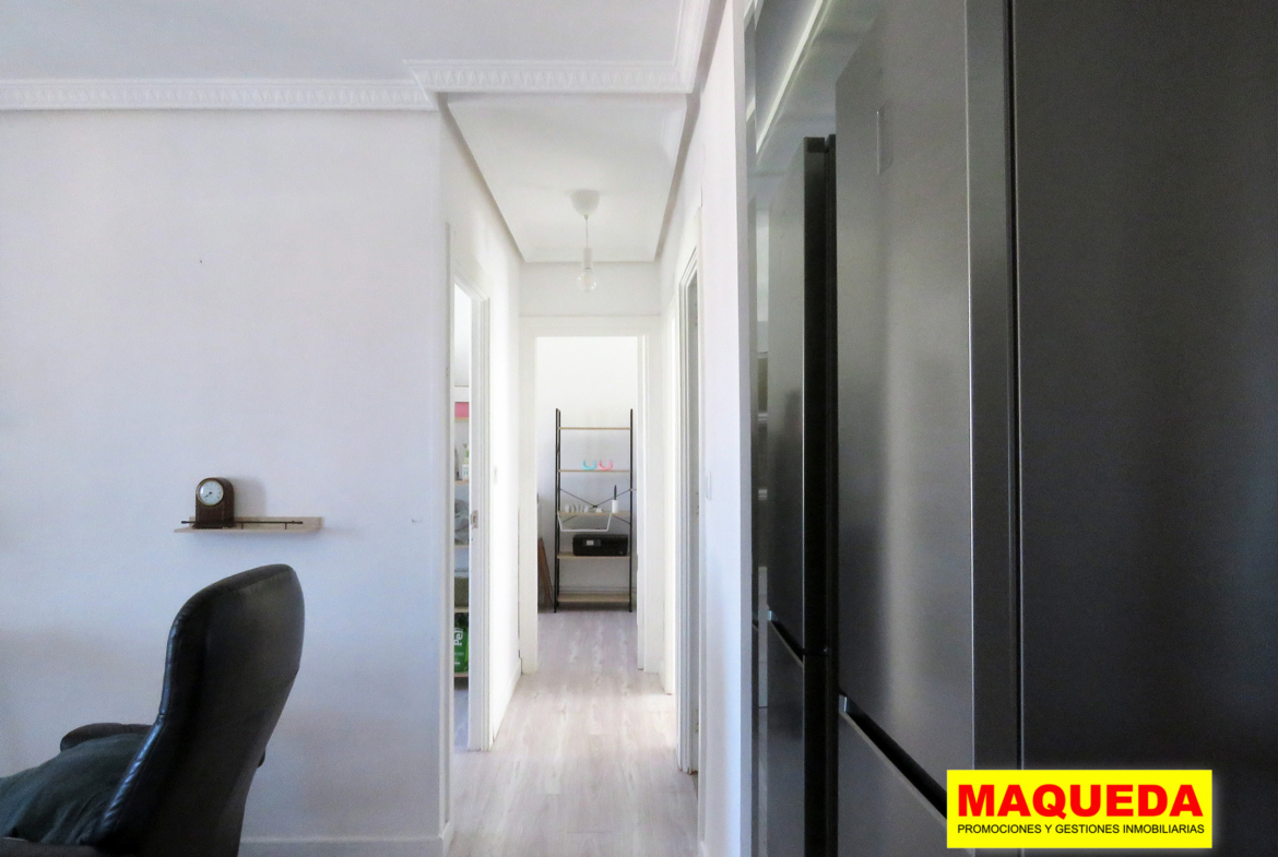 Pasillo del piso en venta en el centro de Alcorcón