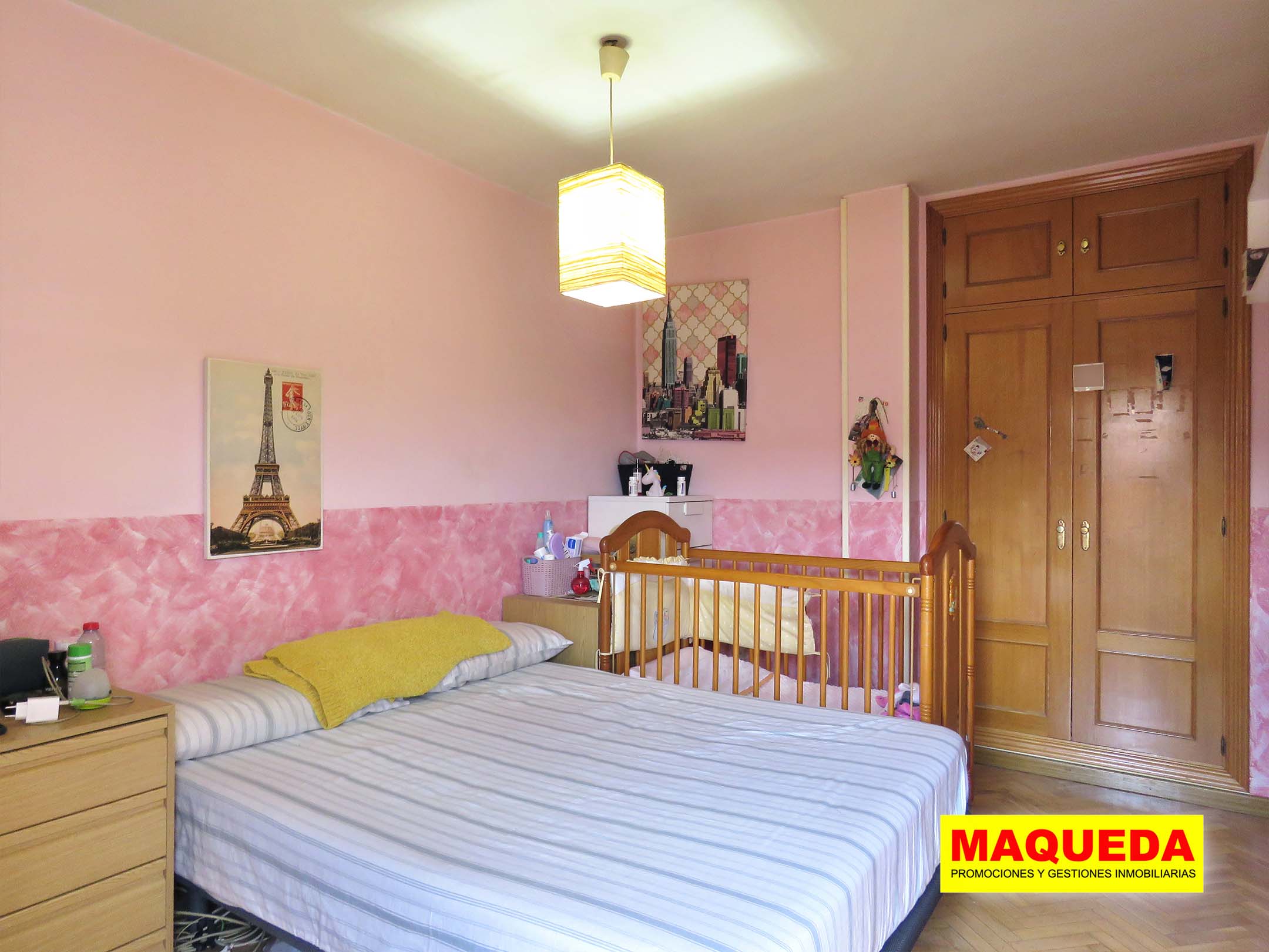 Dormitorio del ático dúplex en venta Alcorcón