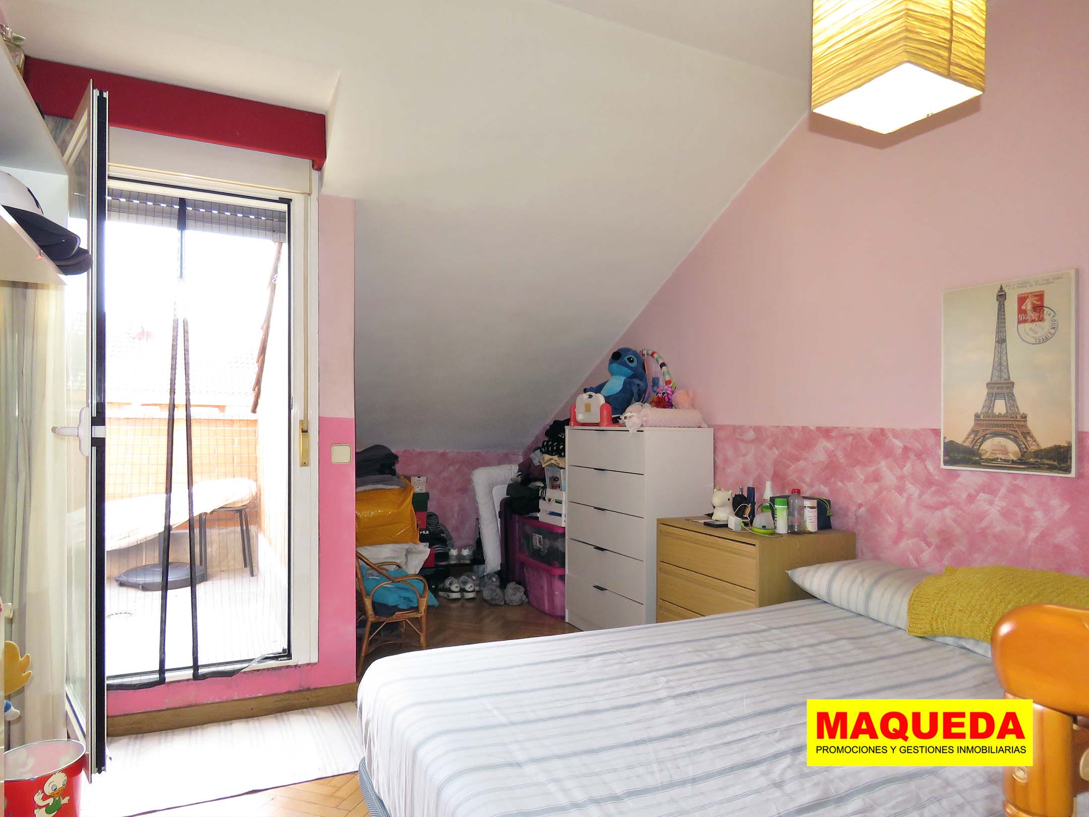 Dormitorio del ático dúplex en venta en Prado Santo Domingo, Alcorcón