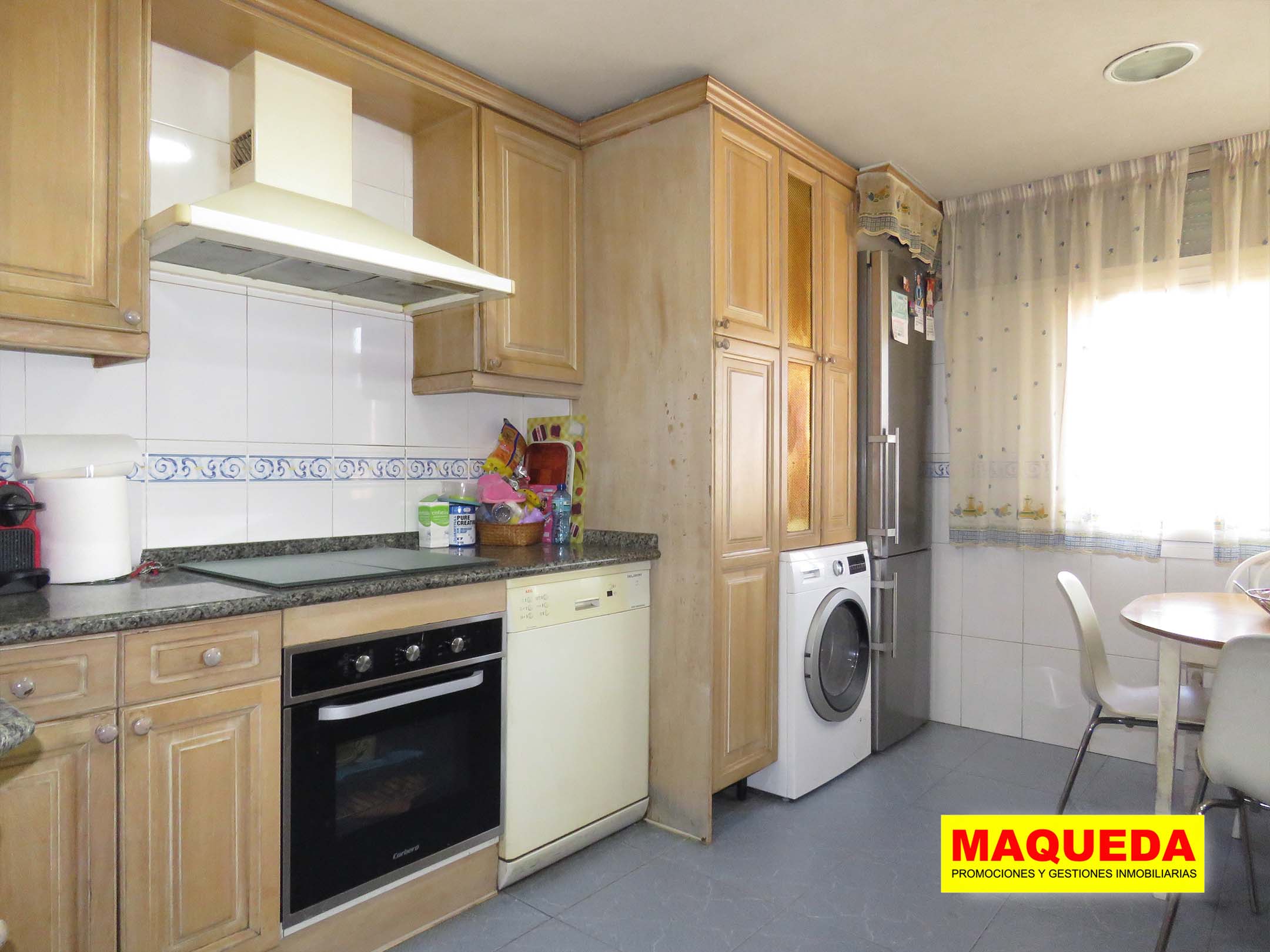 Cocina del piso dúplex en Alcorcón