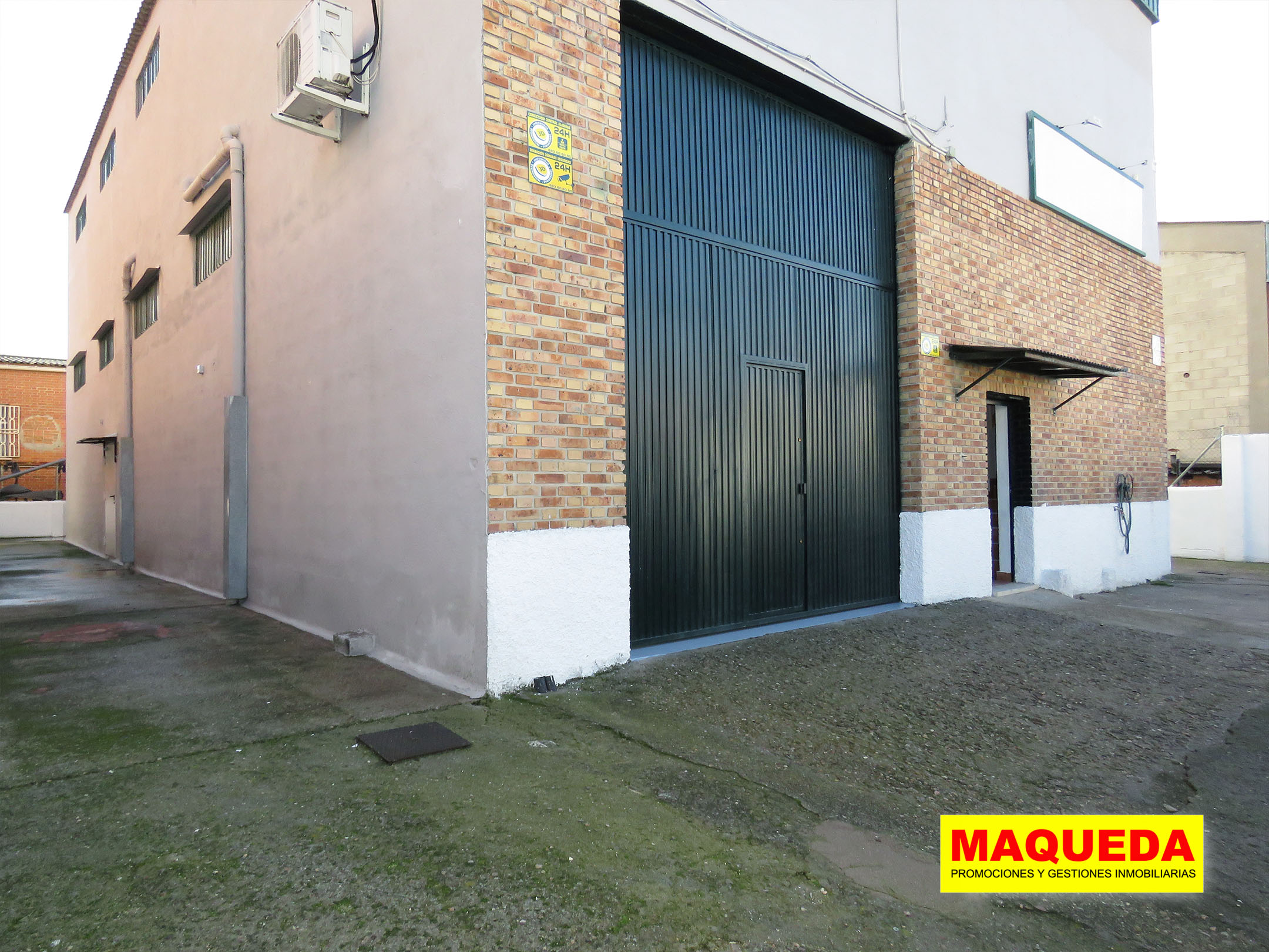 13_nave industrial en alquiler en Alcorcón - Polígono San Jose de Valderas - Leganés Fachada de la nave industrial en alquiler en Leganés