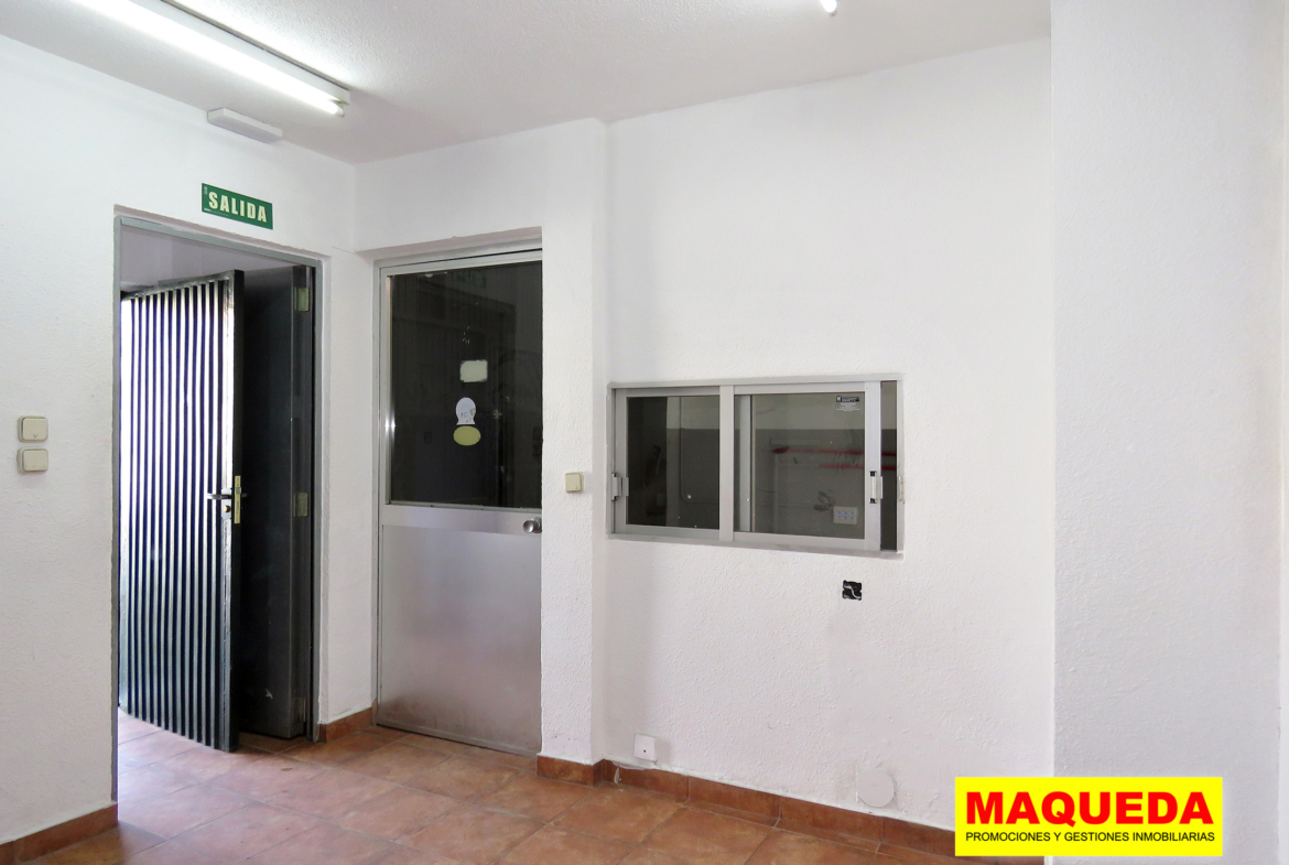 Recepción de la nave en alquiler en Alcorcón | Viñagrande