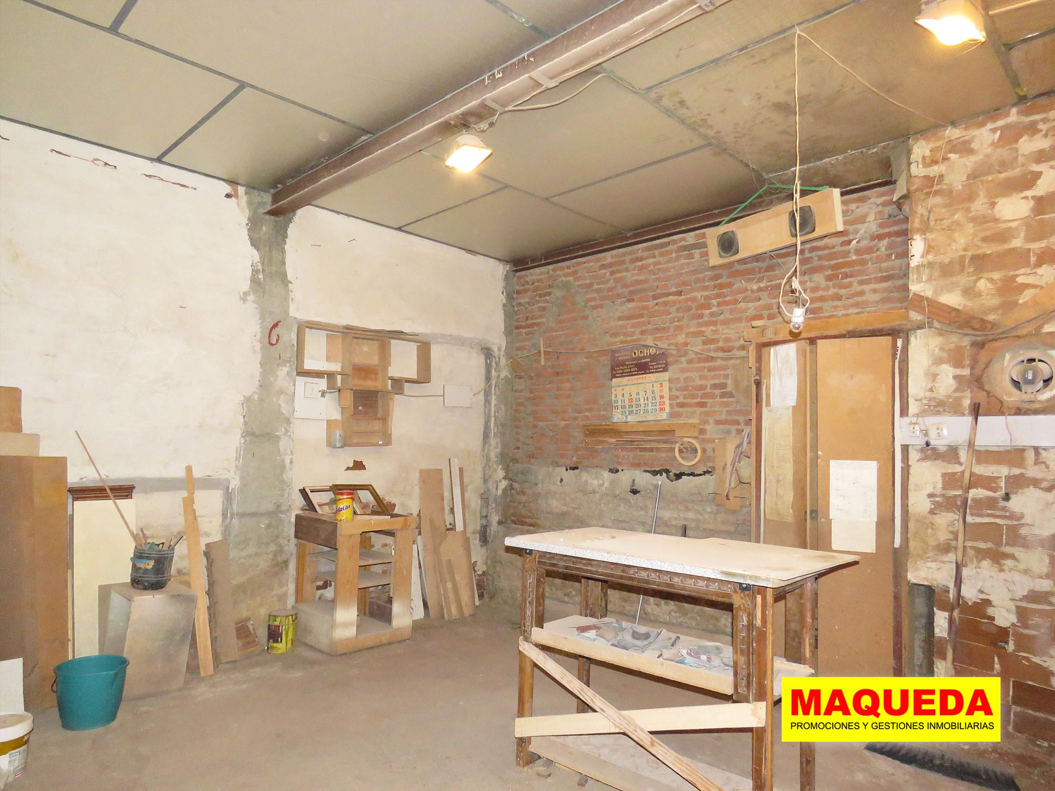 Interior del local en venta en Alcorcón - zona centro