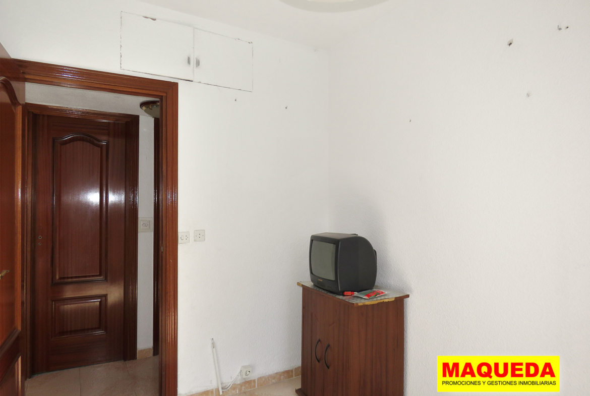 Dormitorio secundario del piso en venta en el centro de Alcorcón - zona Polvoranca