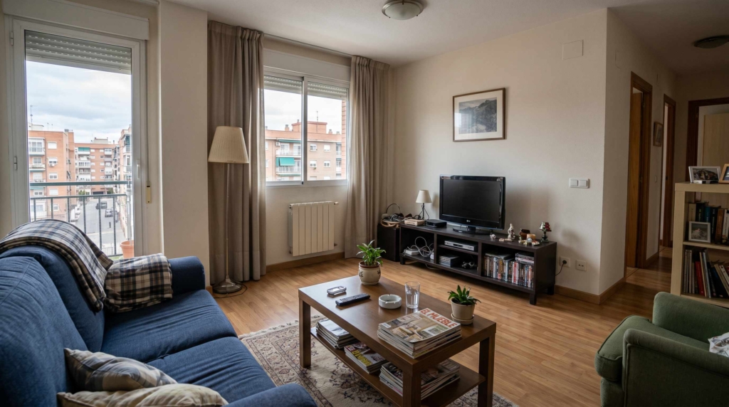 Vivienda con mala presentación antes de alquilar en Alcorcón