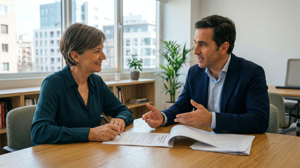 inmobiliaria registrada en el RAIN en Madrid asesorando a propietario en Alcorcón