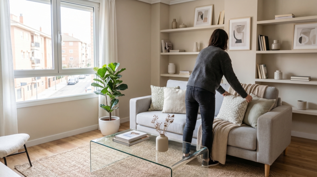 preparar piso para vender limpieza orden iluminacion