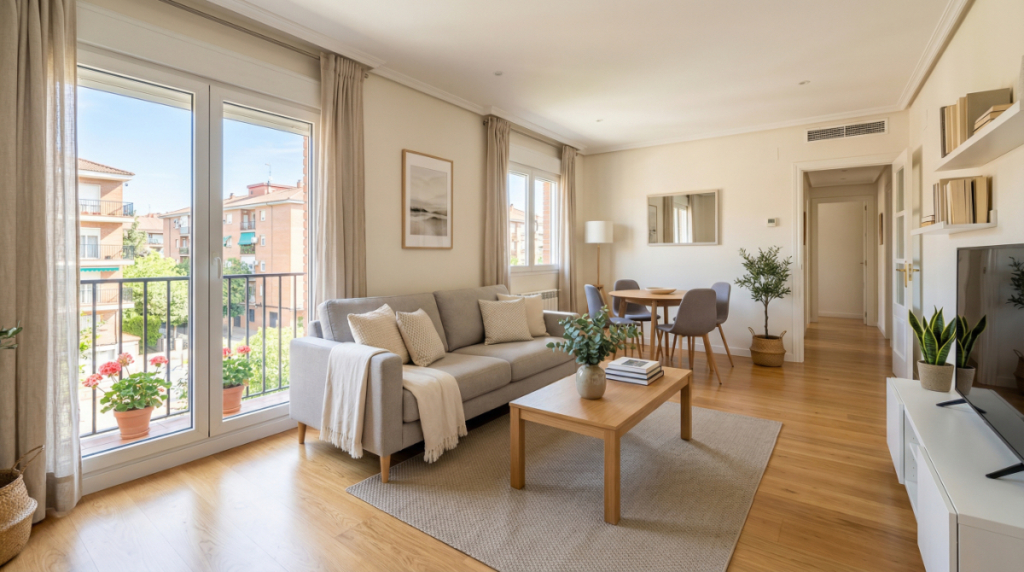 Propietario preparando su vivienda para vender un piso rápido en Alcorcón