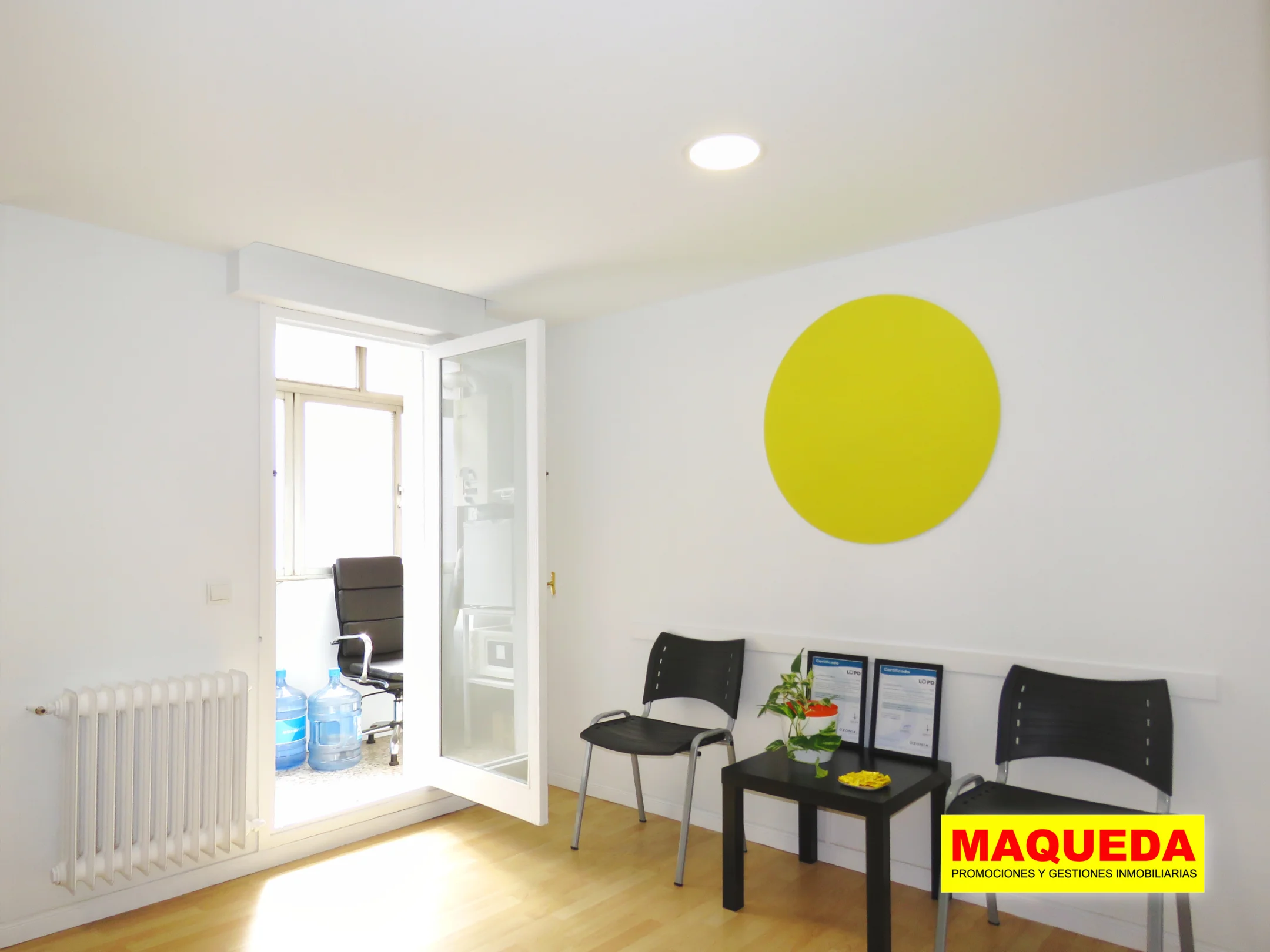 Sala de recepción del piso en venta en Alcorcón centro