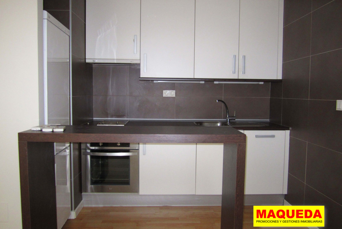 Cocina del loft en venta en Alcorcón