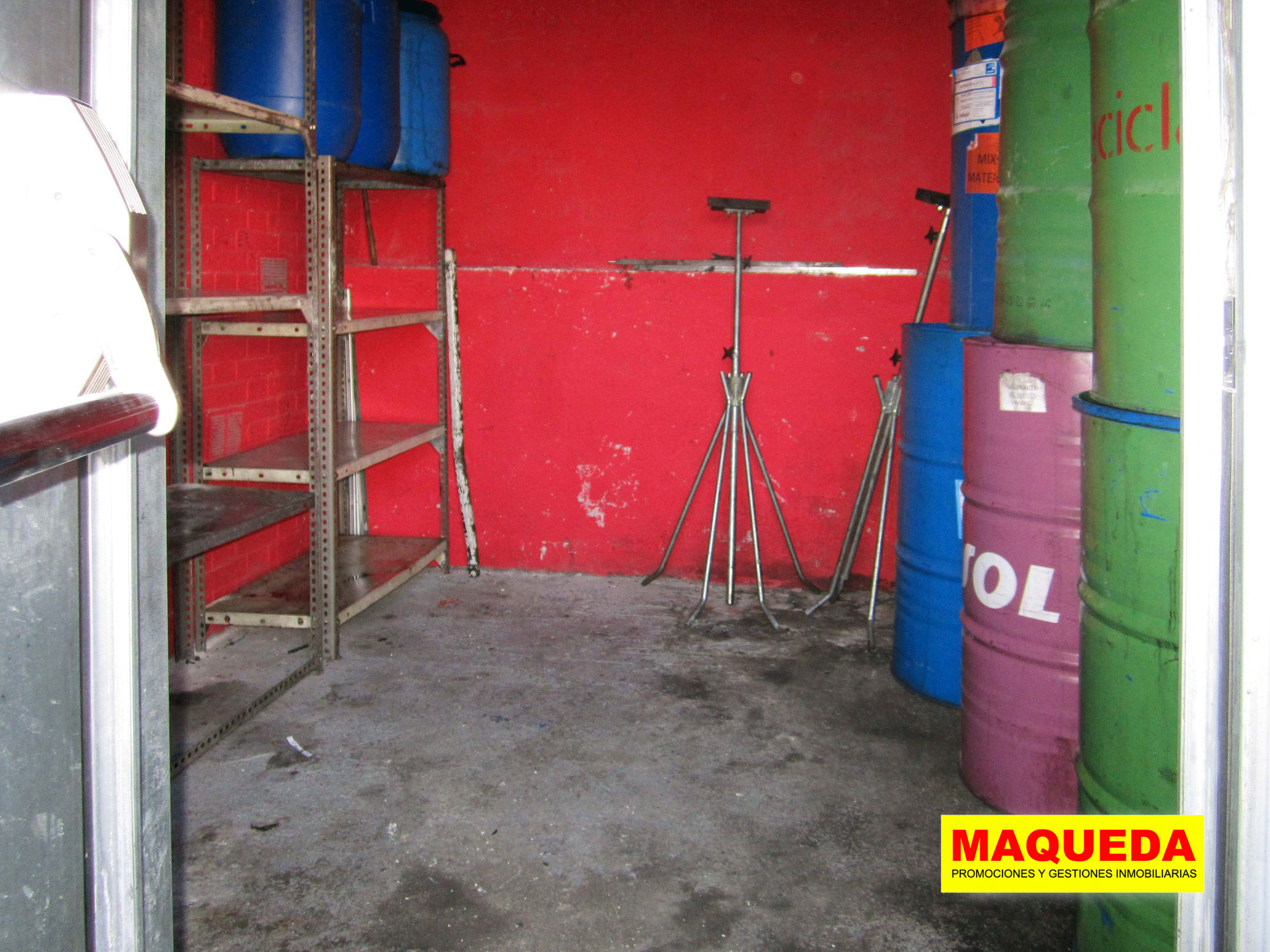 Trastero de la nave industrial en alquiler en Alcorcón