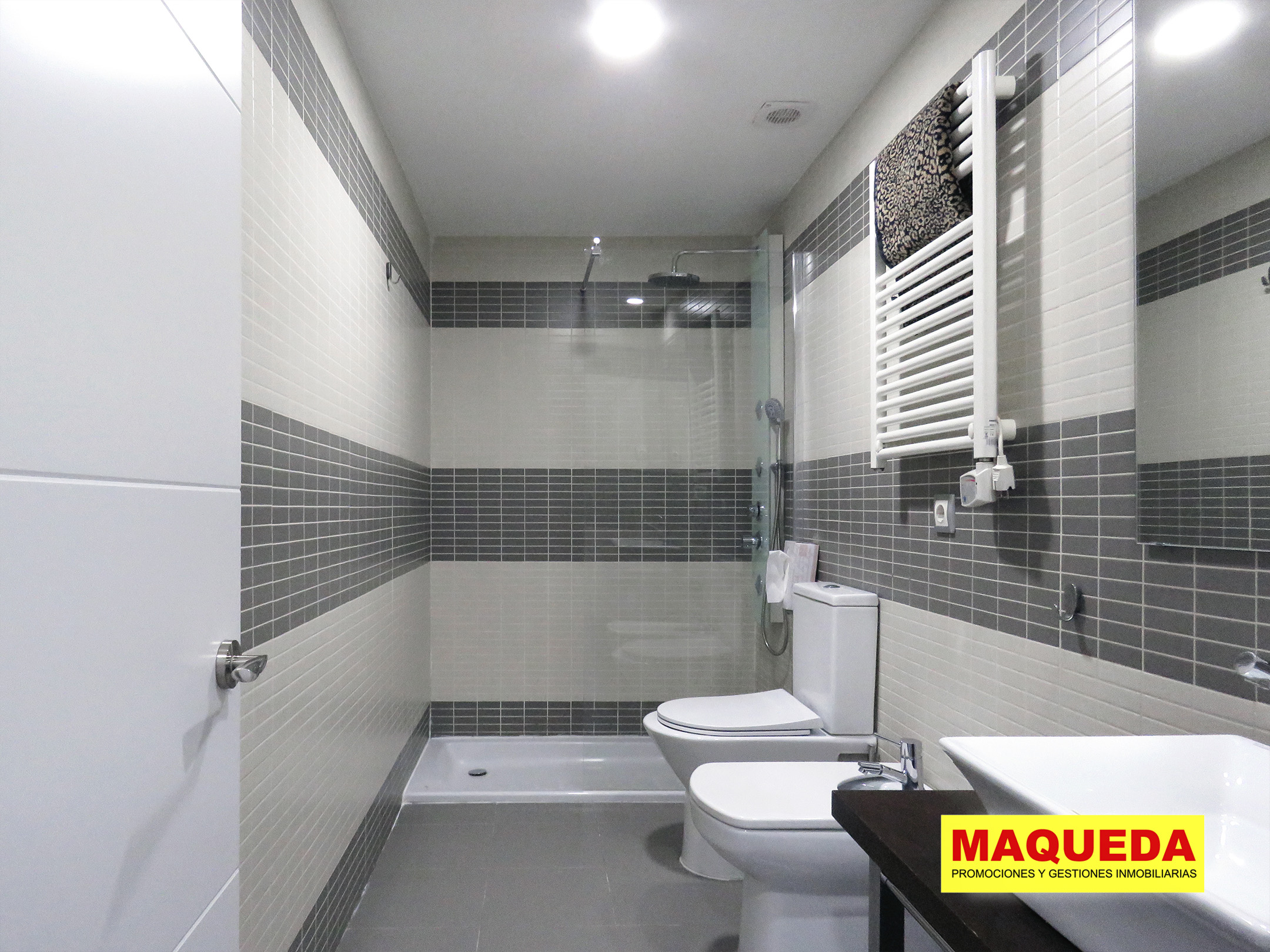 Baño del estudio tipo loft en alquiler en Puerta del Sur, Alcorcón