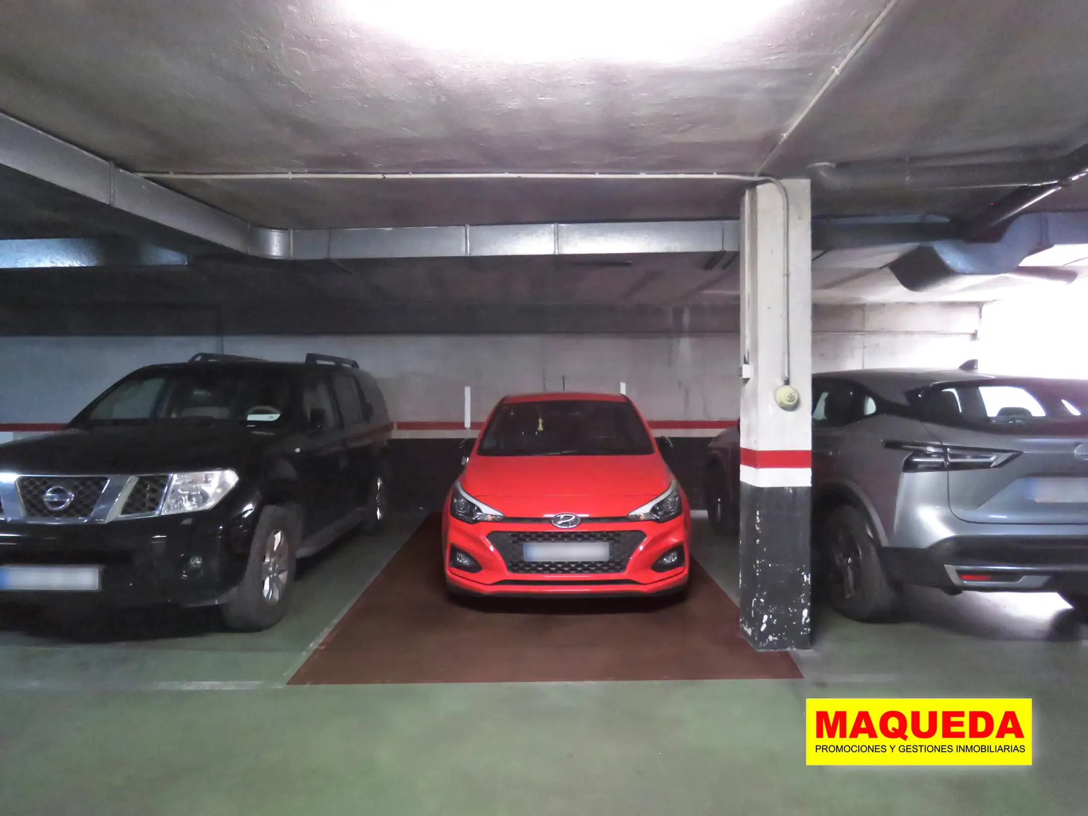 Amplia plaza de garaje del piso en venta en Alcorcón centro