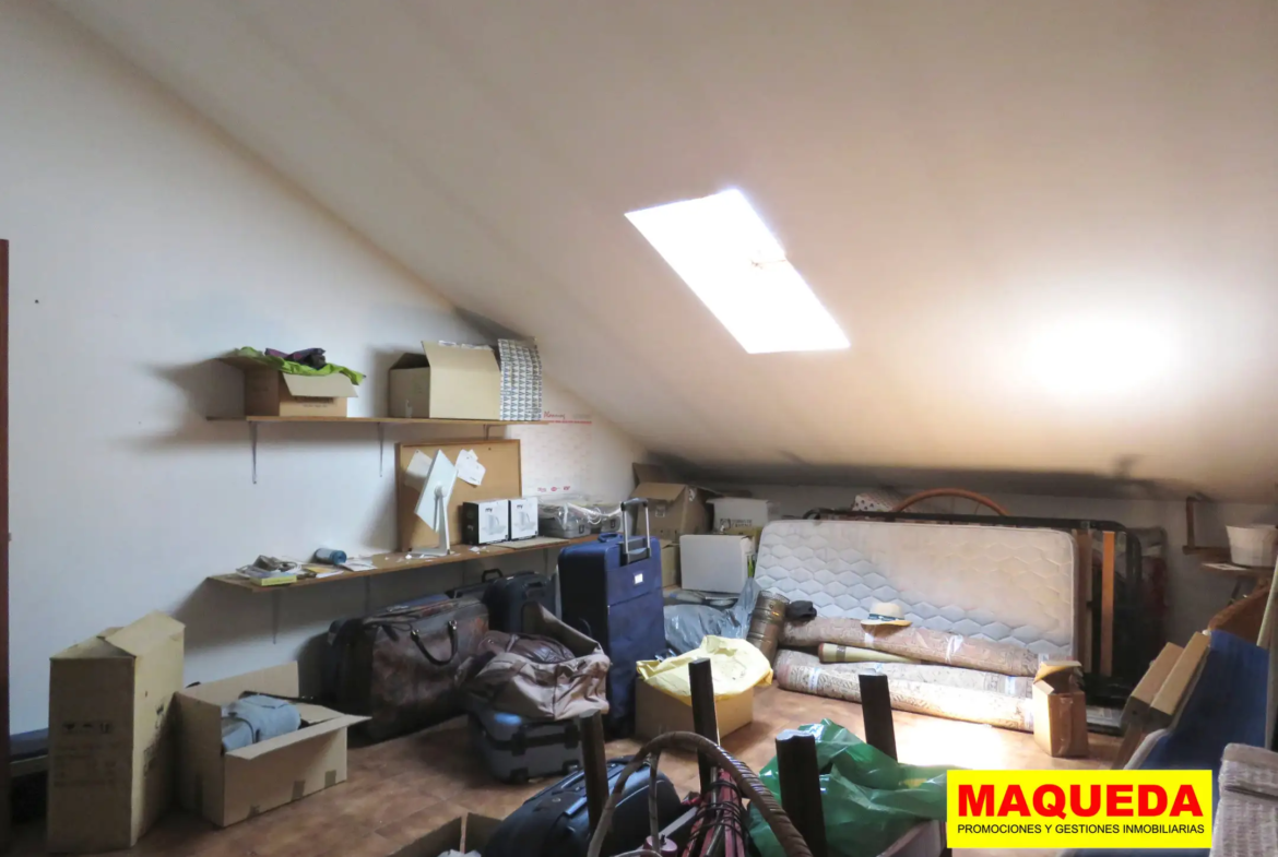 Trastero del piso en venta en el centro de Alcorcón