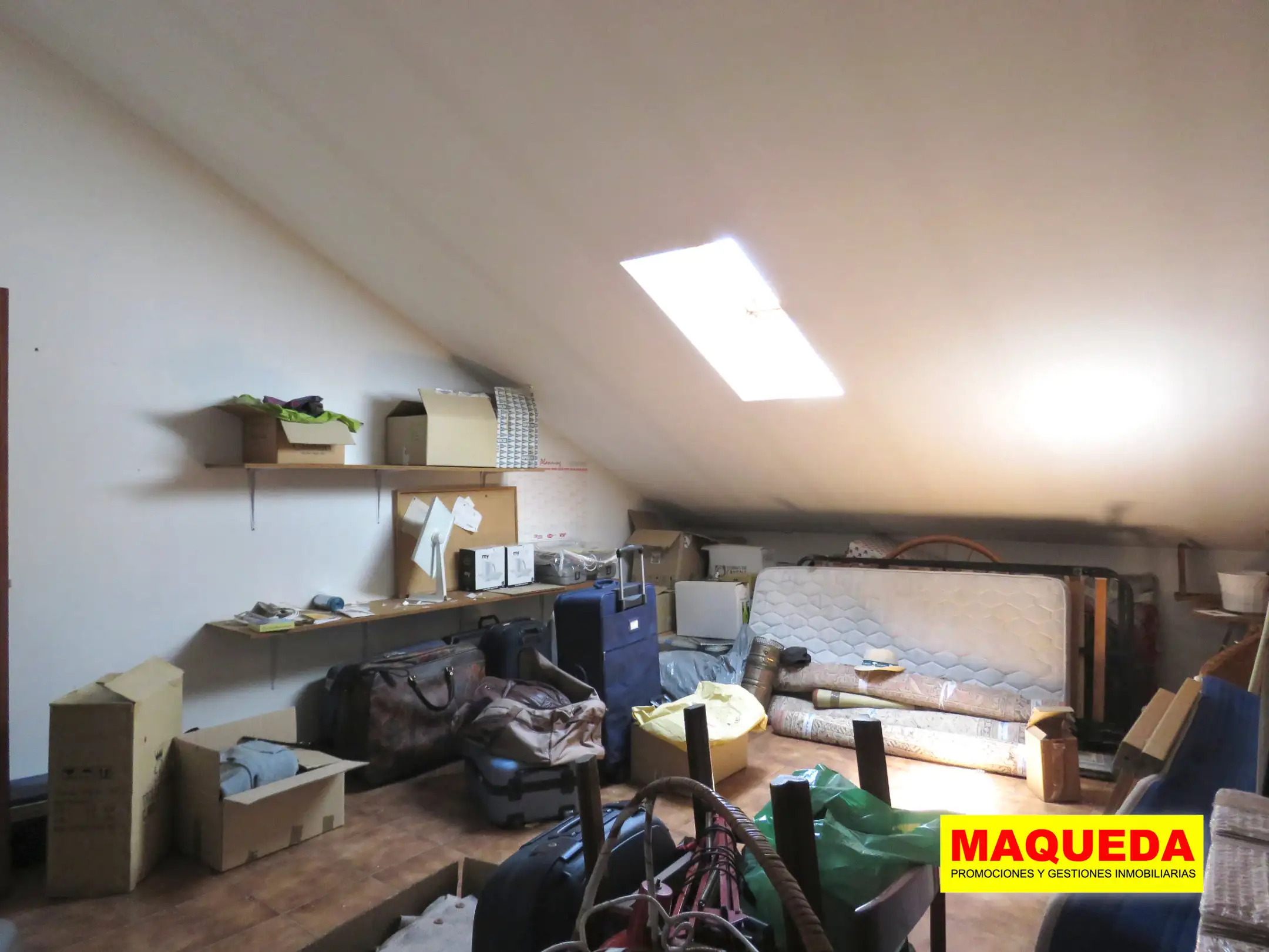 Trastero del piso en venta en el centro de Alcorcón