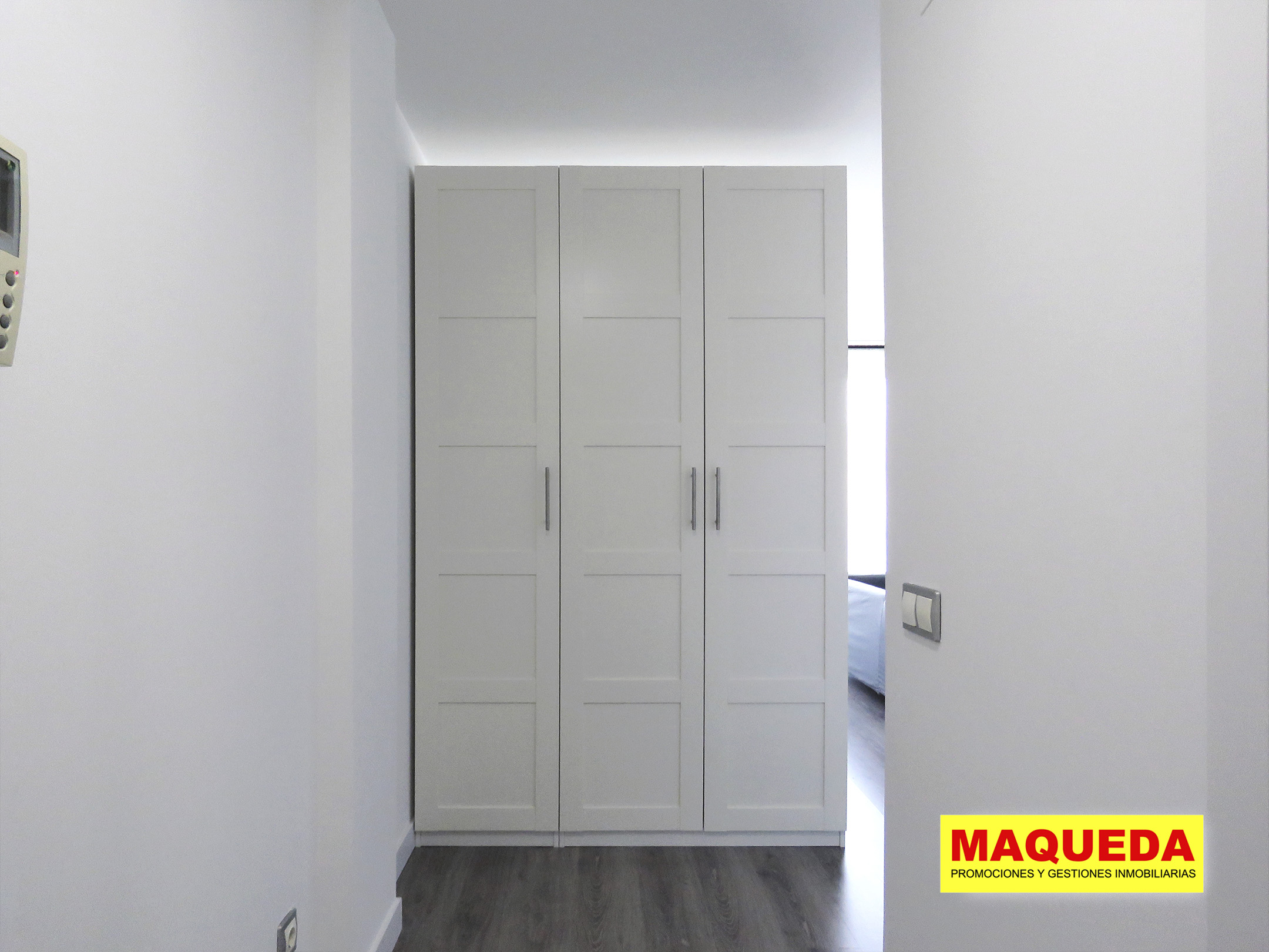 Entrada del estudio tipo loft en alquiler en Puerta del Sur, Alcorcón