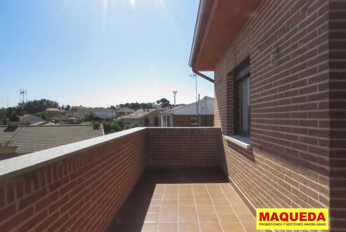Terraza del apartamento en alquiler en Calypo-Fado