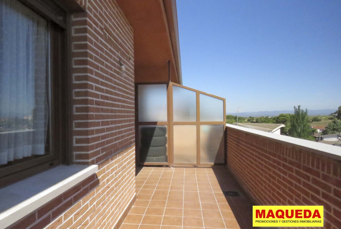 Terraza del apartamento en alquiler en Calypo-Fado