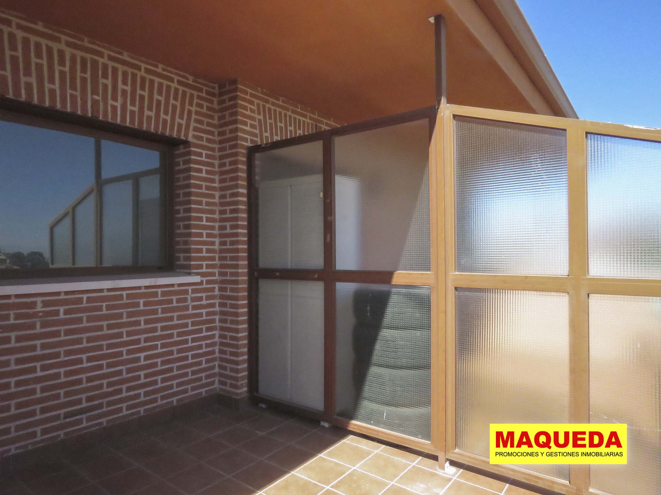 Terraza del apartamento en alquiler en Calypo-Fado