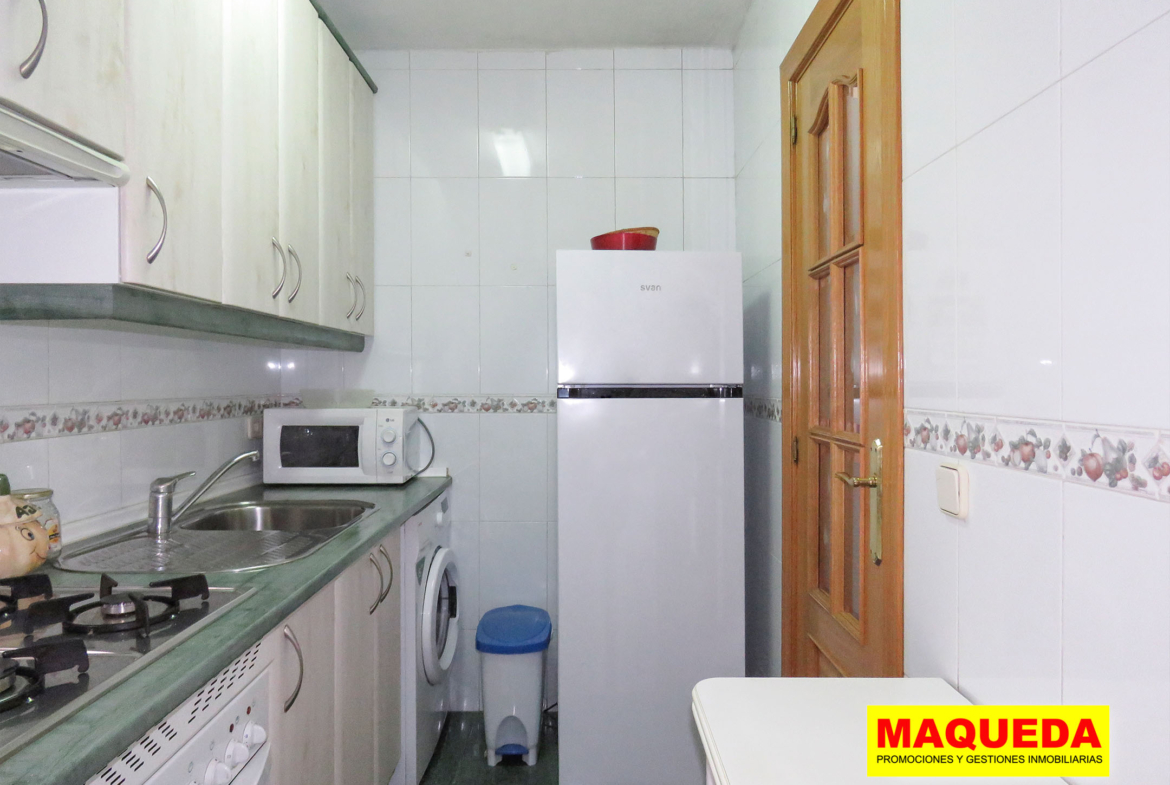 Cocina del piso en venta en zona centro de Alcorcón, junto a calle Mayor