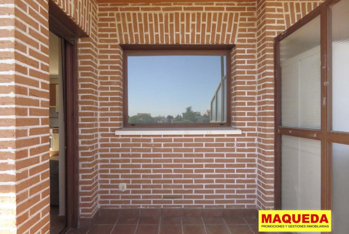 Terraza del apartamento en alquiler en Calypo-Fado