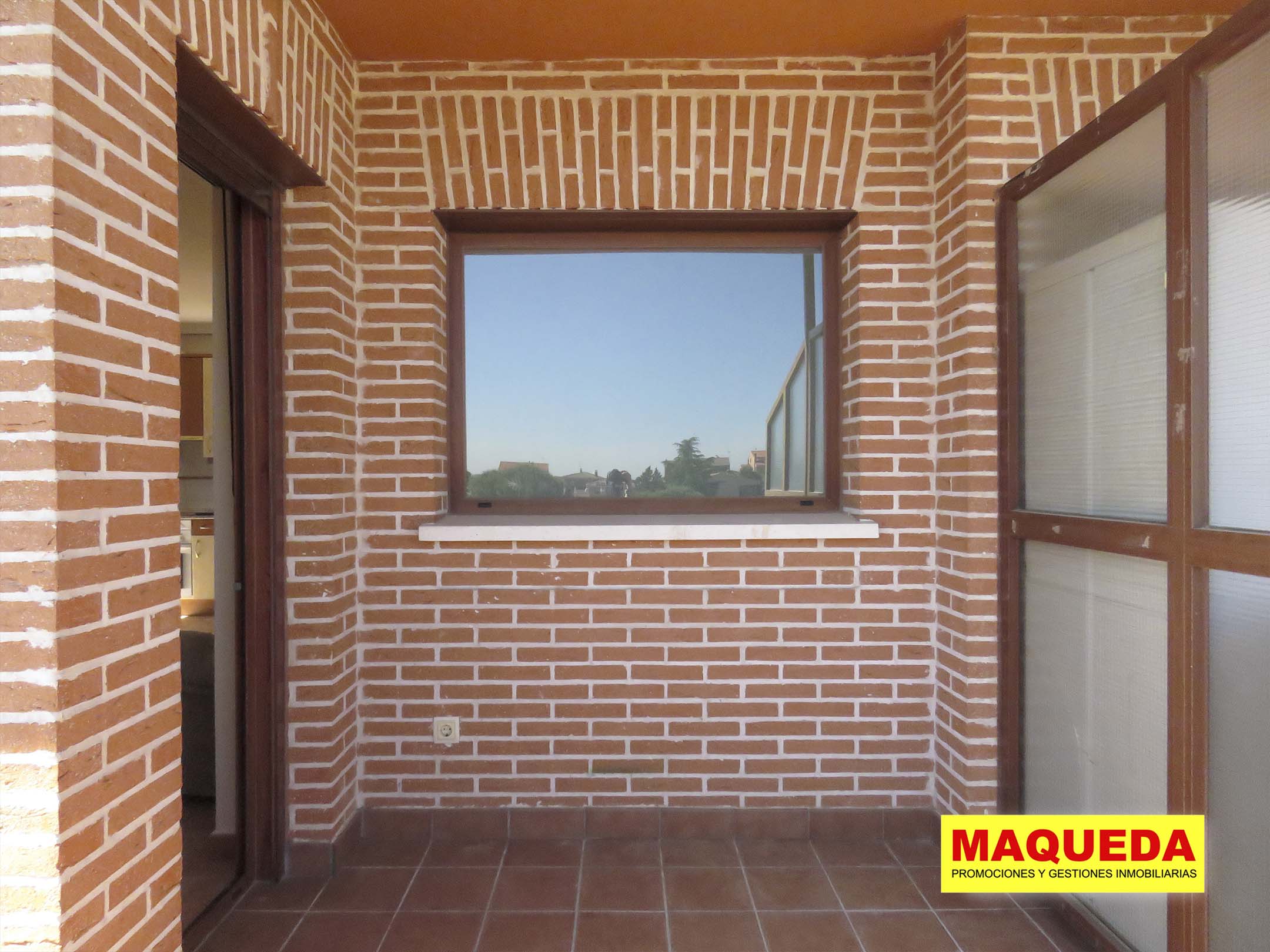 Terraza del apartamento en alquiler en Calypo-Fado