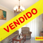 Salón del piso en venta en zona centro de Alcorcón, junto a calle Mayor con etiqueta de VENDIDO