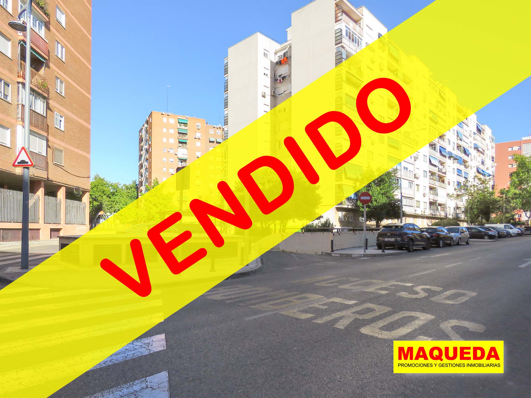 Plaza de garaje en venta en calle Cerrajón, Alcorcón Centro con etiqueta de VENDIDO