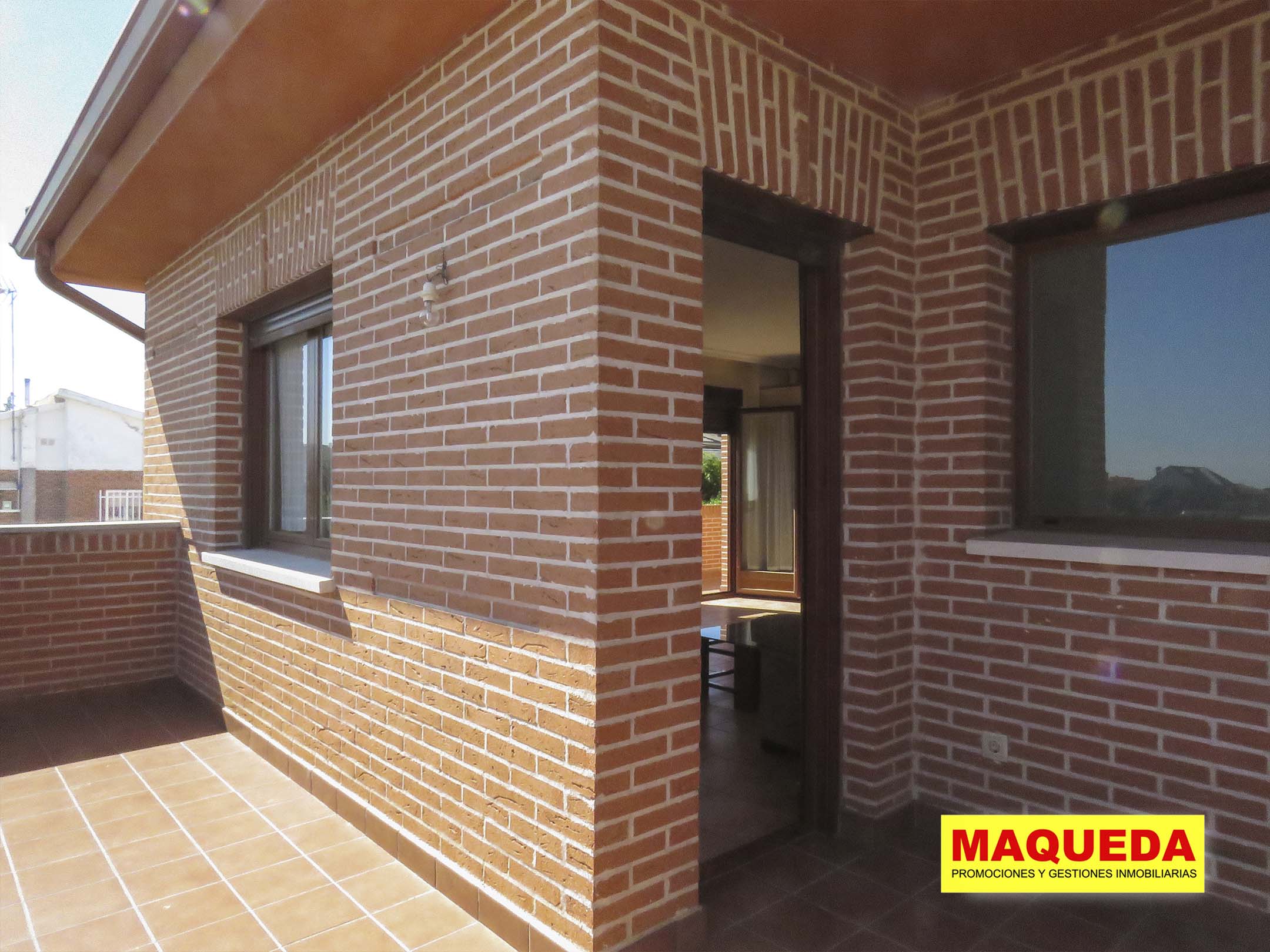 Terraza del apartamento en alquiler en Calypo-Fado