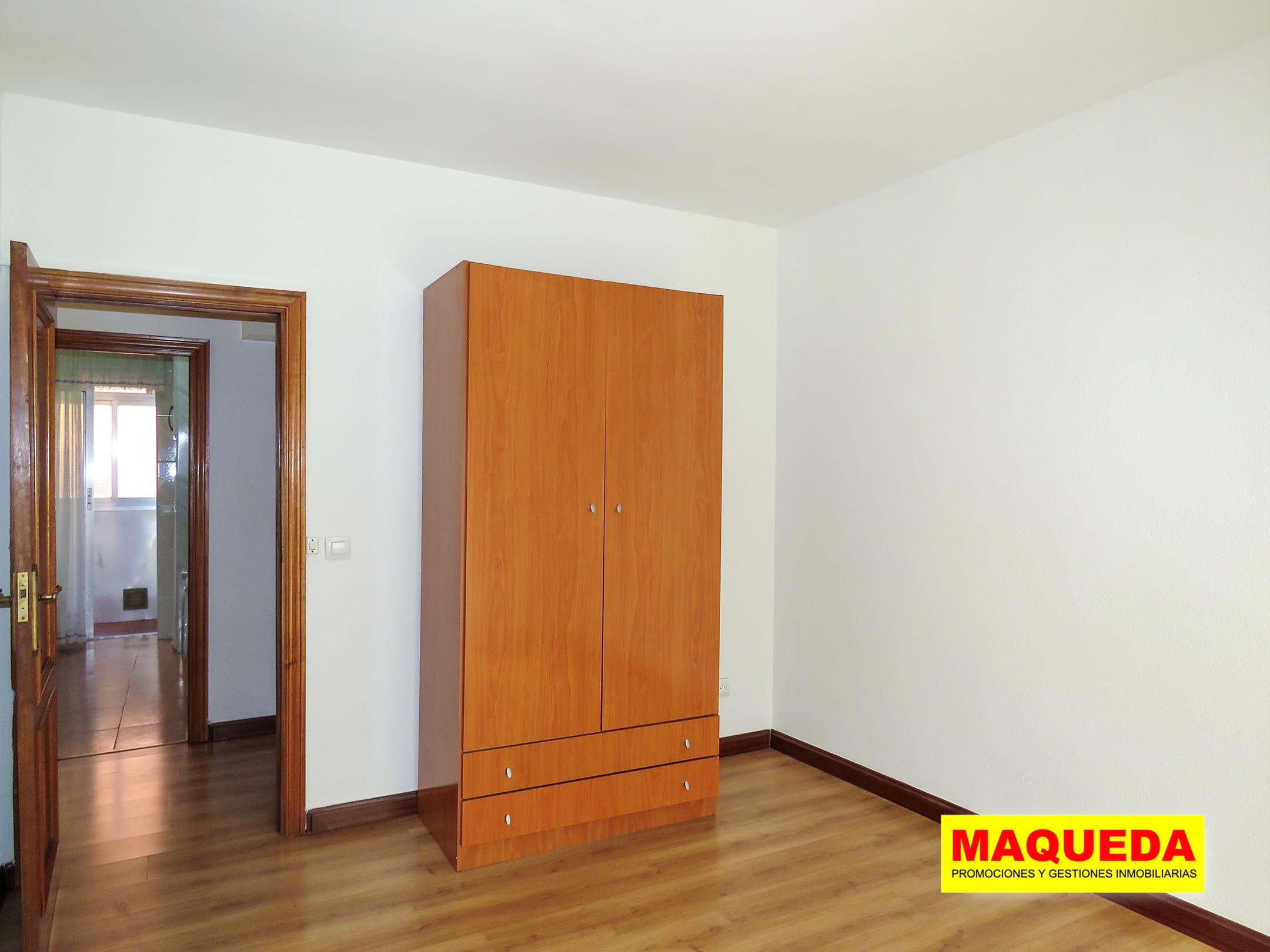 Dormitorio principal del piso en venta en Alcorcón Centro junto a calle Mayor