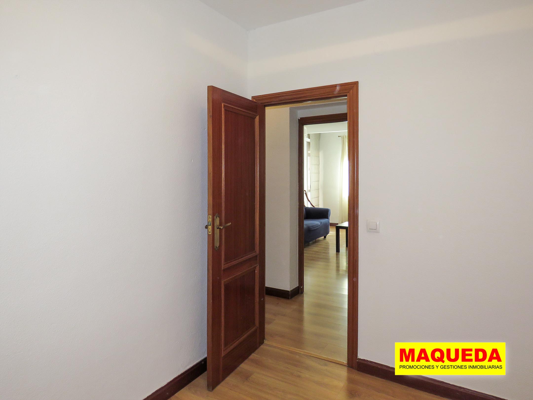 Dormitorio 3 del piso en venta en el centro de Alcorcón junto a calle Mayor
