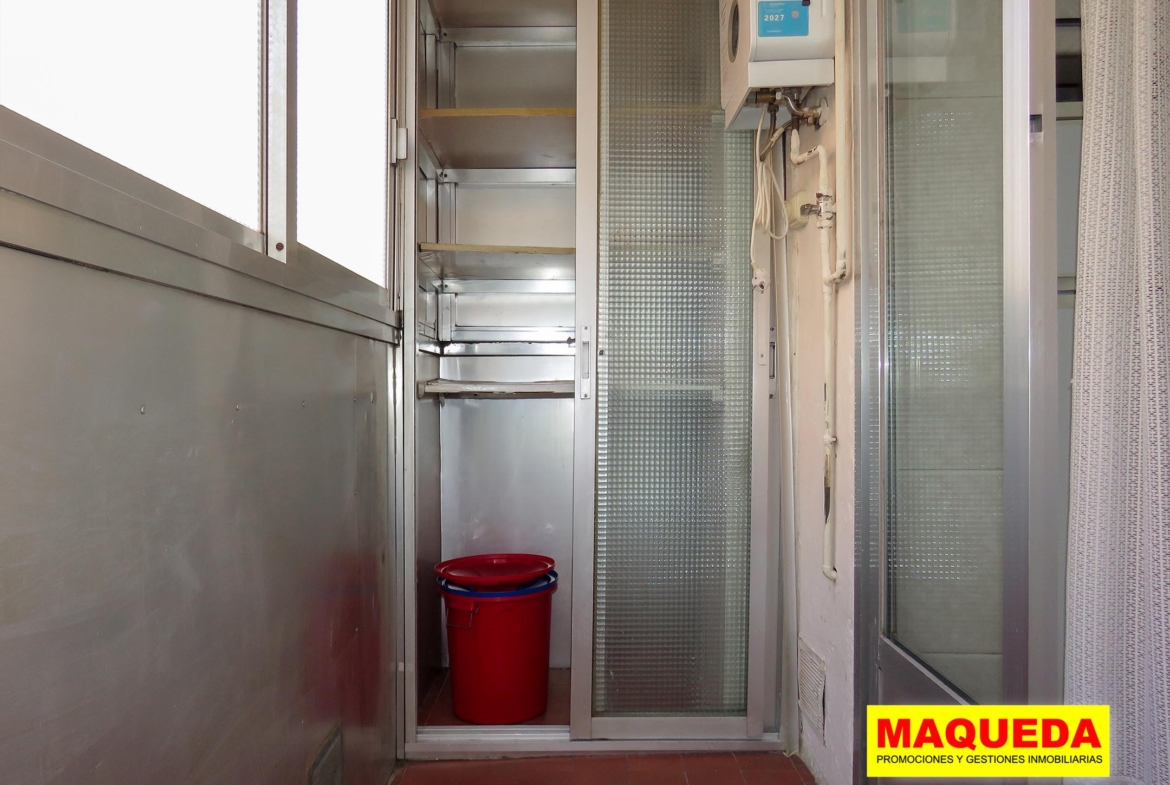 Tendedero del piso en venta en Alcorcón Centro junto a calle Mayor